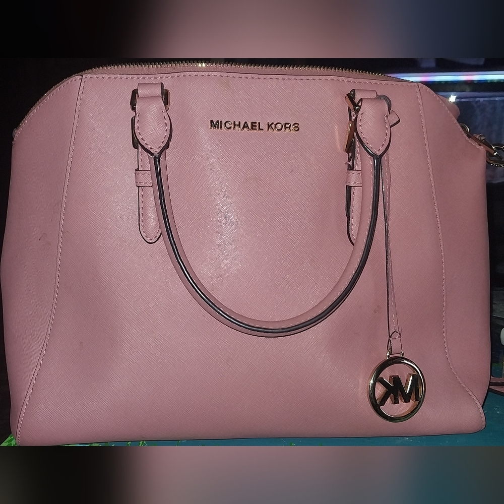 Michael Kors Ciara purse dusty rose